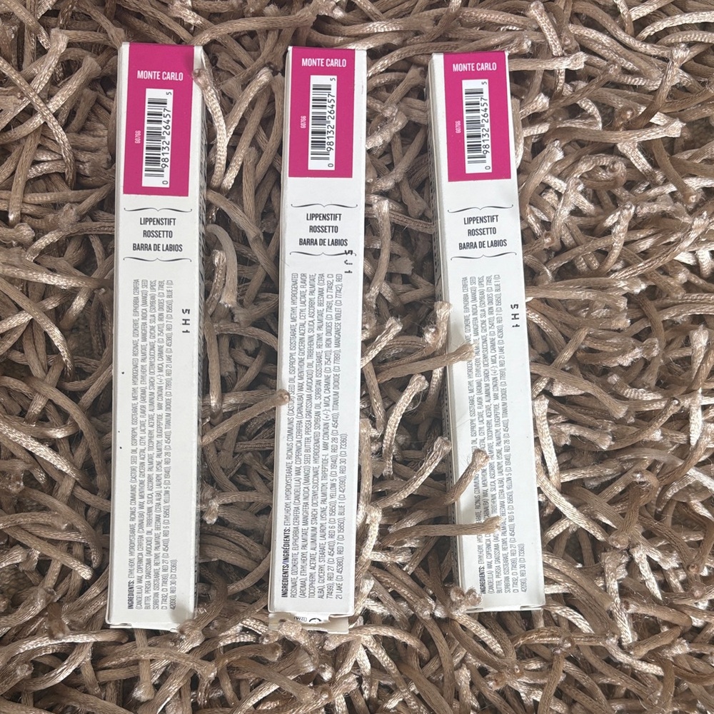 NEW 3 Buxom Full-On Lipstick Matte color - Montecarlo color - Picture 8 of 11